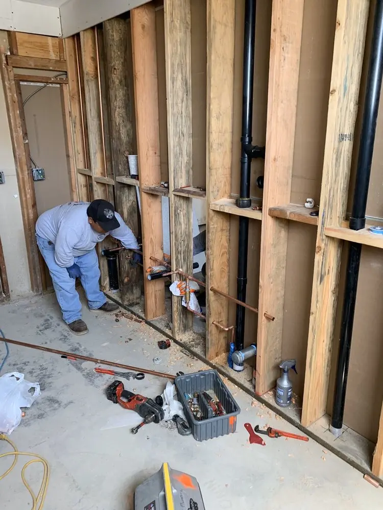 Commercial rough-in plumbing for Commercial Plumbing in Dixie Hill